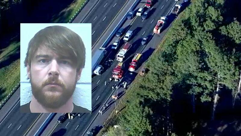 Kane Hammock was arrested and charged in a crash that killed eight people.