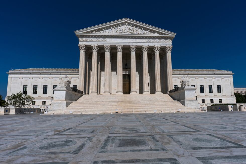 La Corte Suprema de EEUU Washington, el lunes 18 de mayo de 2026. (AP Foto/J. Scott Applewhite)