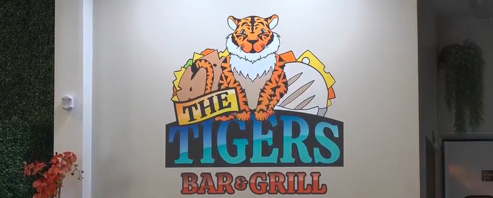The Tigers Bar and Grill on Hillcrest Road.