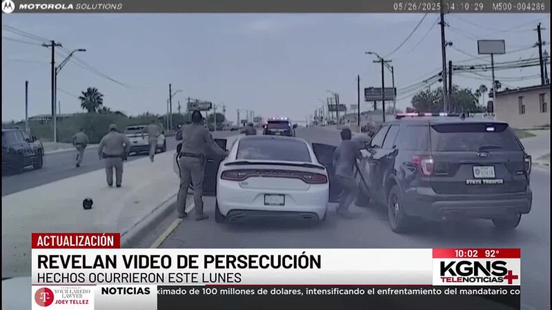 CAPTADO EN VIDEO: Revelan imágenes de persecución que termina con la detención de 7...