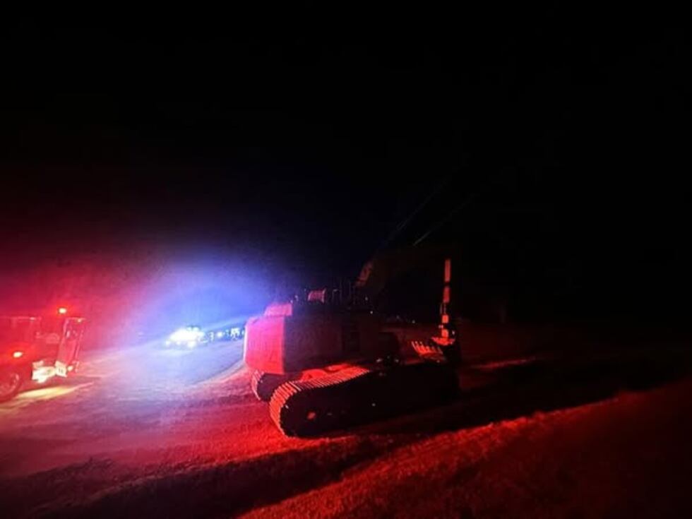 Danny Ross Robinson fue arrestado por conducir en estado de ebriedad una excavadora.