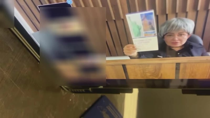 Estafa migratoria bien montada. Hispano muestra video de supuesta jueza aprobándole la 'green...